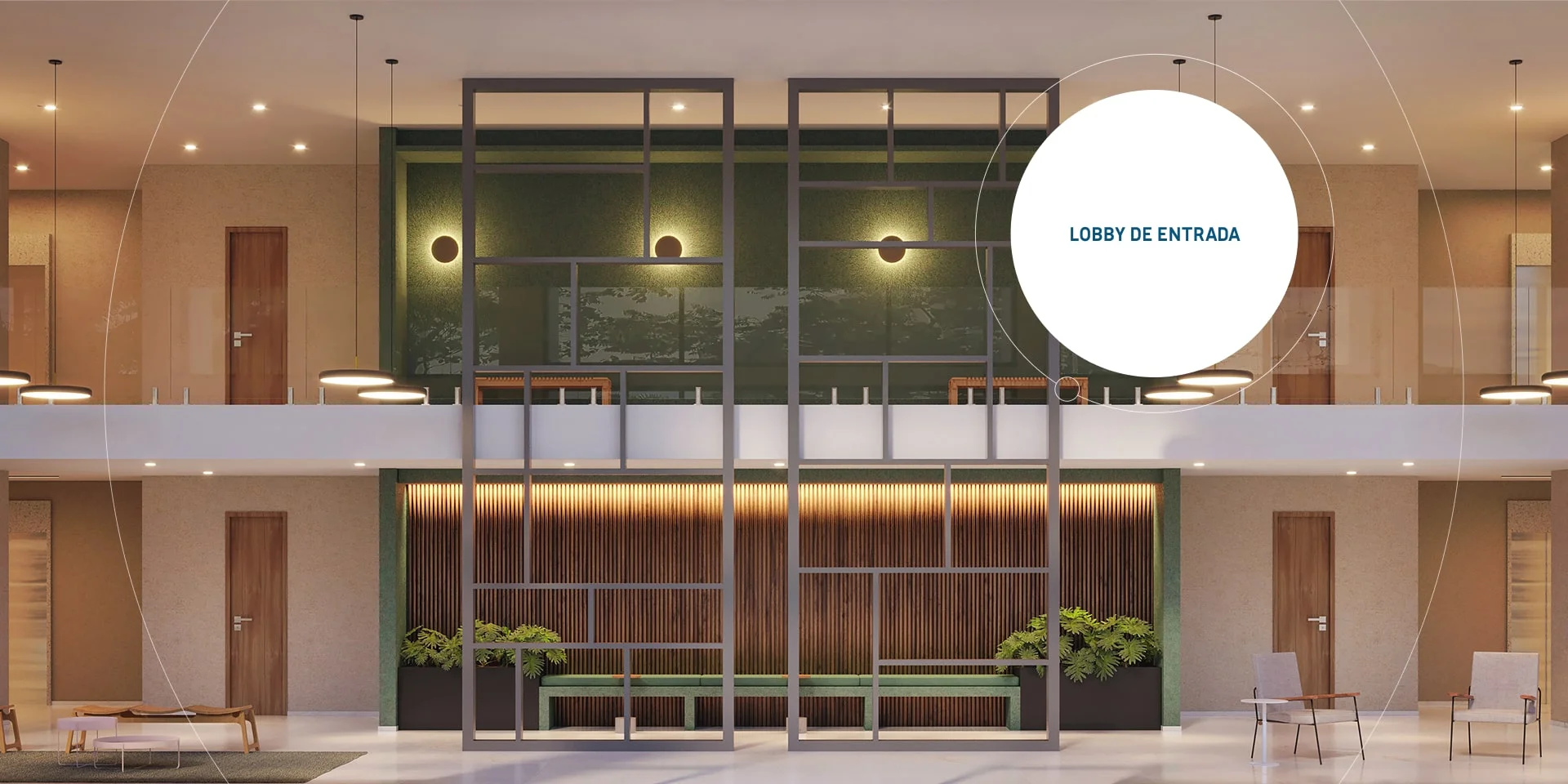 Ilustração do lobby